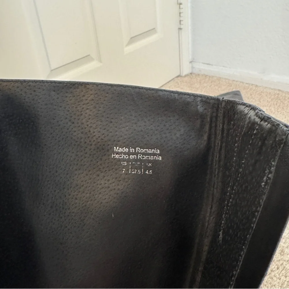 ALDO Black Knee High Boot 2859 Bosnia - Picture 5 of 8